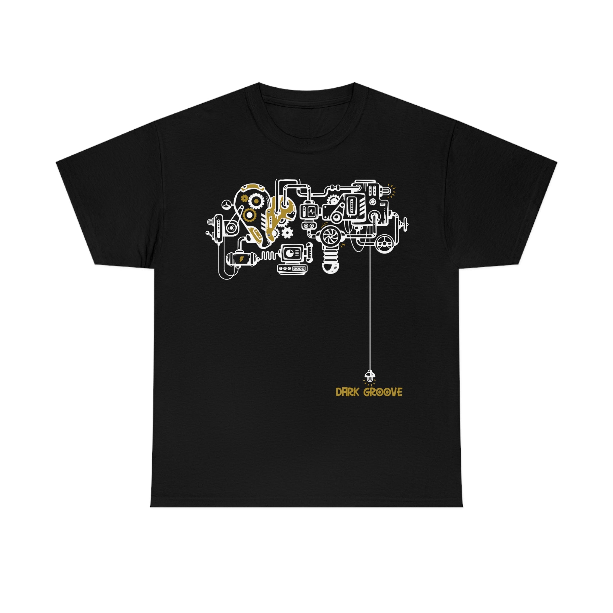 #TEAMPERDITIO Dark Groove Powered Mechanical Heart Unisex Heavy Cotton Tee